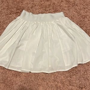 White Tennis Skirt